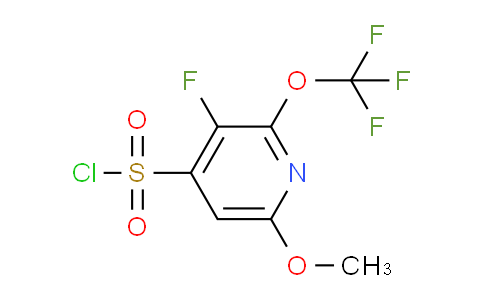 AM166839 | 1804310-46-0 | 3-Fluoro-6-methoxy-2-(trifluoromethoxy)pyridine-4-sulfonyl chloride