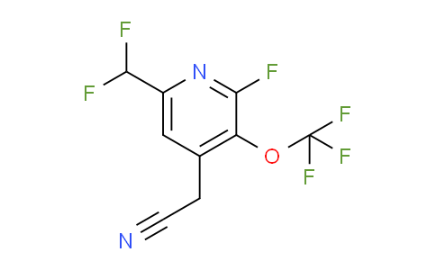 AM166843 | 1806711-85-2 | 6-(Difluoromethyl)-2-fluoro-3-(trifluoromethoxy)pyridine-4-acetonitrile