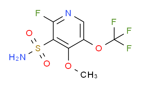 AM166846 | 1804434-31-8 | 2-Fluoro-4-methoxy-5-(trifluoromethoxy)pyridine-3-sulfonamide