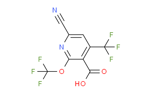 AM166847 | 1804780-73-1 | 6-Cyano-2-(trifluoromethoxy)-4-(trifluoromethyl)pyridine-3-carboxylic acid