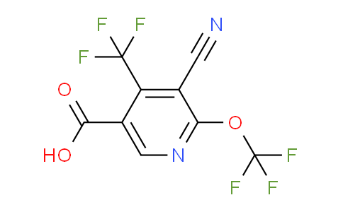 AM166850 | 1806188-35-1 | 3-Cyano-2-(trifluoromethoxy)-4-(trifluoromethyl)pyridine-5-carboxylic acid