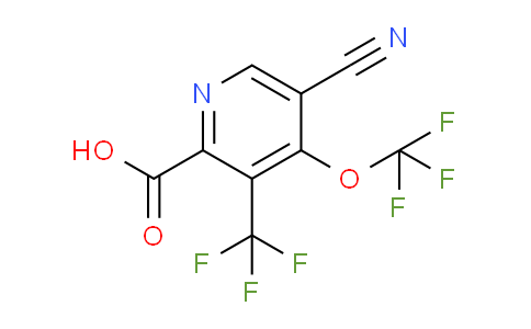 AM166854 | 1804780-92-4 | 5-Cyano-4-(trifluoromethoxy)-3-(trifluoromethyl)pyridine-2-carboxylic acid