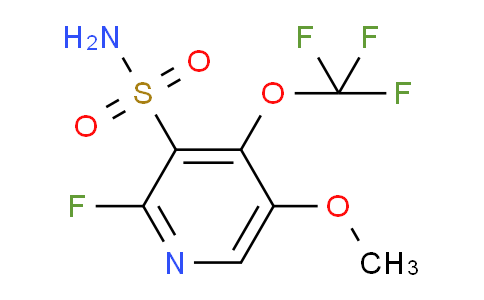 AM166855 | 1806181-77-0 | 2-Fluoro-5-methoxy-4-(trifluoromethoxy)pyridine-3-sulfonamide