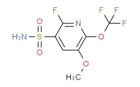 AM166857 | 1804310-81-3 | 2-Fluoro-5-methoxy-6-(trifluoromethoxy)pyridine-3-sulfonamide