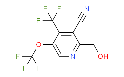 AM166864 | 1806114-88-4 | 3-Cyano-5-(trifluoromethoxy)-4-(trifluoromethyl)pyridine-2-methanol