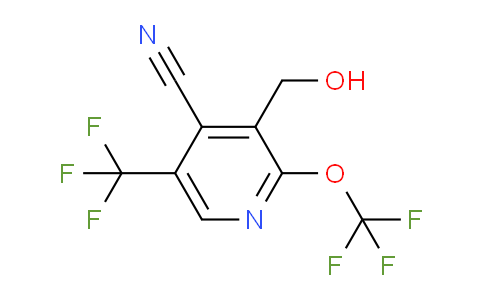 AM166870 | 1804330-70-8 | 4-Cyano-2-(trifluoromethoxy)-5-(trifluoromethyl)pyridine-3-methanol
