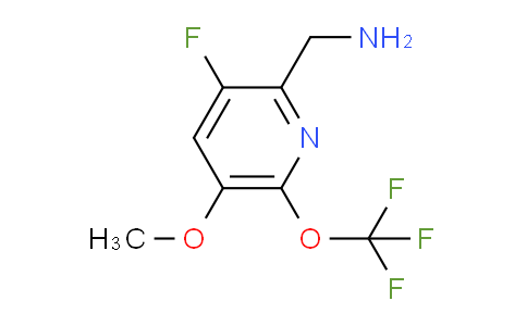AM166872 | 1805964-65-1 | 2-(Aminomethyl)-3-fluoro-5-methoxy-6-(trifluoromethoxy)pyridine