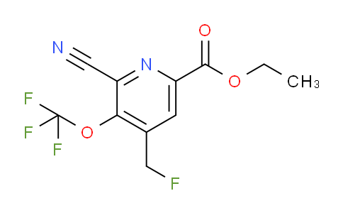 AM166873 | 1804780-41-3 | Ethyl 2-cyano-4-(fluoromethyl)-3-(trifluoromethoxy)pyridine-6-carboxylate