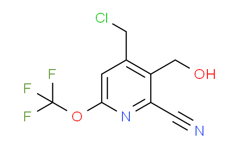AM166886 | 1804298-79-0 | 4-(Chloromethyl)-2-cyano-6-(trifluoromethoxy)pyridine-3-methanol