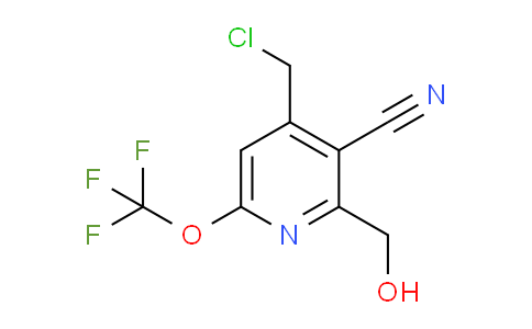 AM166889 | 1806115-11-6 | 4-(Chloromethyl)-3-cyano-6-(trifluoromethoxy)pyridine-2-methanol
