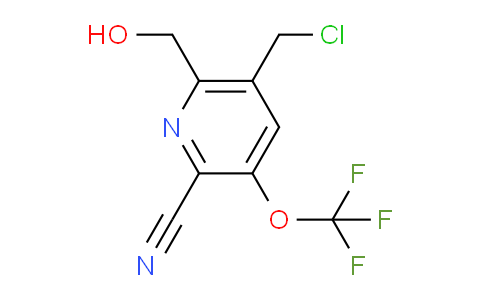 AM166891 | 1804809-69-5 | 5-(Chloromethyl)-2-cyano-3-(trifluoromethoxy)pyridine-6-methanol