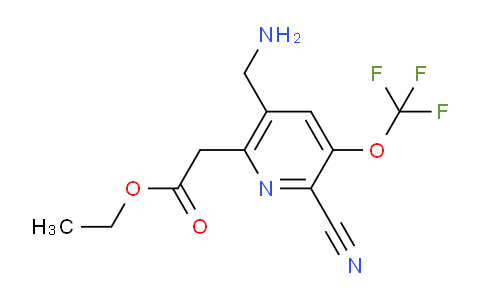 AM166895 | 1806063-01-3 | Ethyl 5-(aminomethyl)-2-cyano-3-(trifluoromethoxy)pyridine-6-acetate