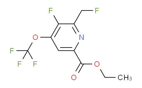 AM166896 | 1803657-93-3 | Ethyl 3-fluoro-2-(fluoromethyl)-4-(trifluoromethoxy)pyridine-6-carboxylate