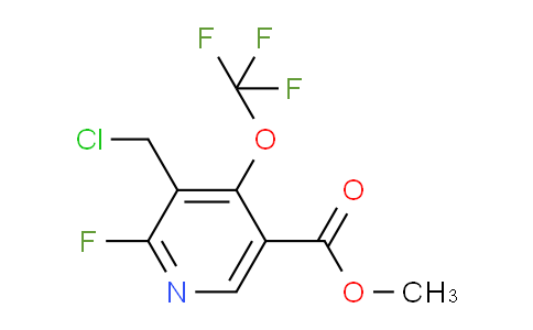 AM166909 | 1804334-36-8 | Methyl 3-(chloromethyl)-2-fluoro-4-(trifluoromethoxy)pyridine-5-carboxylate