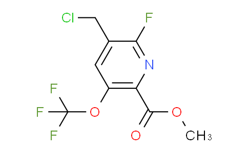 AM166911 | 1804483-21-3 | Methyl 3-(chloromethyl)-2-fluoro-5-(trifluoromethoxy)pyridine-6-carboxylate