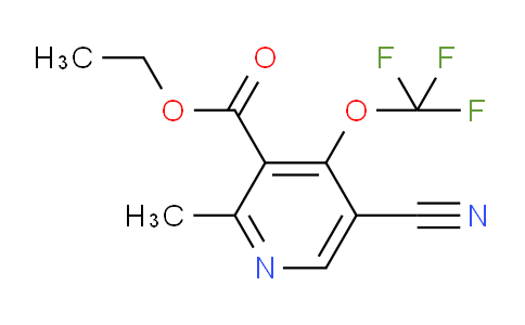AM166914 | 1804397-86-1 | Ethyl 5-cyano-2-methyl-4-(trifluoromethoxy)pyridine-3-carboxylate