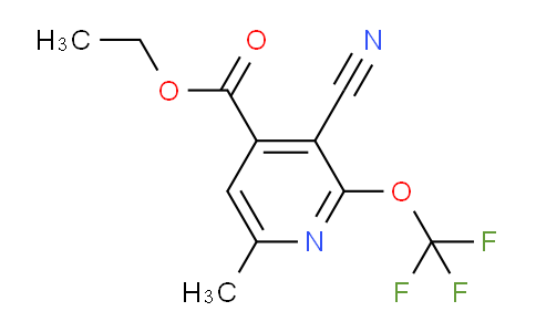AM166919 | 1806132-25-1 | Ethyl 3-cyano-6-methyl-2-(trifluoromethoxy)pyridine-4-carboxylate