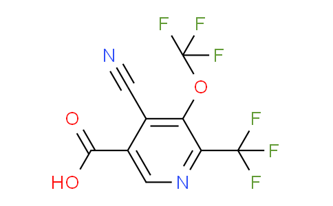 AM166937 | 1804450-50-7 | 4-Cyano-3-(trifluoromethoxy)-2-(trifluoromethyl)pyridine-5-carboxylic acid