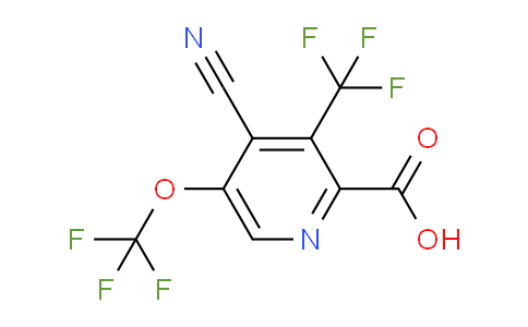 AM166939 | 1804736-66-0 | 4-Cyano-5-(trifluoromethoxy)-3-(trifluoromethyl)pyridine-2-carboxylic acid