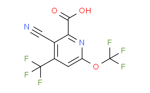 AM166942 | 1803666-76-3 | 3-Cyano-6-(trifluoromethoxy)-4-(trifluoromethyl)pyridine-2-carboxylic acid