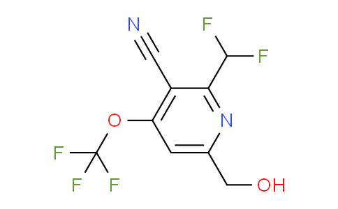 AM166944 | 1804301-47-0 | 3-Cyano-2-(difluoromethyl)-4-(trifluoromethoxy)pyridine-6-methanol