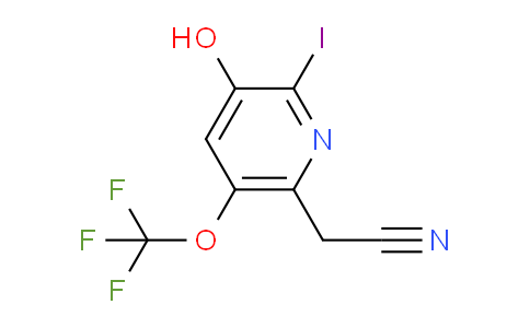 AM166945 | 1806266-16-9 | 3-Hydroxy-2-iodo-5-(trifluoromethoxy)pyridine-6-acetonitrile