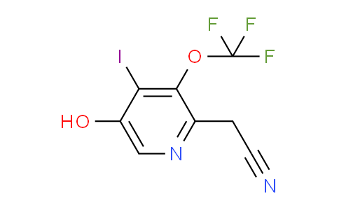 AM166949 | 1804770-64-6 | 5-Hydroxy-4-iodo-3-(trifluoromethoxy)pyridine-2-acetonitrile