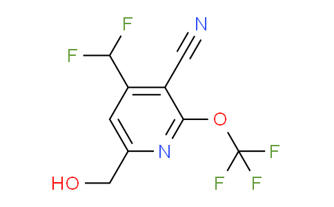 AM166950 | 1804301-53-8 | 3-Cyano-4-(difluoromethyl)-2-(trifluoromethoxy)pyridine-6-methanol