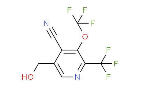 AM166951 | 1804304-46-8 | 4-Cyano-3-(trifluoromethoxy)-2-(trifluoromethyl)pyridine-5-methanol