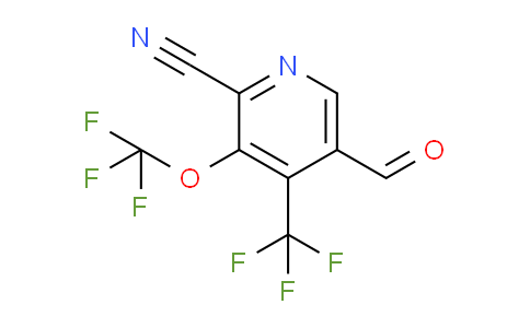AM166957 | 1806187-93-8 | 2-Cyano-3-(trifluoromethoxy)-4-(trifluoromethyl)pyridine-5-carboxaldehyde