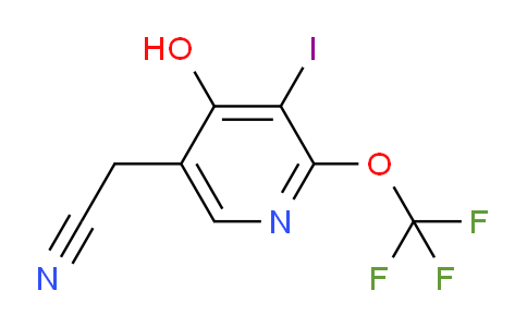 AM166960 | 1804770-68-0 | 4-Hydroxy-3-iodo-2-(trifluoromethoxy)pyridine-5-acetonitrile