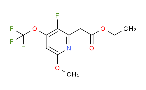AM166964 | 1804303-30-7 | Ethyl 3-fluoro-6-methoxy-4-(trifluoromethoxy)pyridine-2-acetate