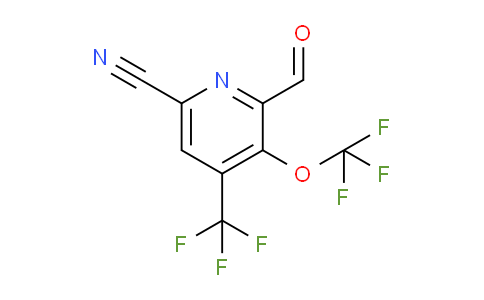 AM166966 | 1804813-24-8 | 6-Cyano-3-(trifluoromethoxy)-4-(trifluoromethyl)pyridine-2-carboxaldehyde