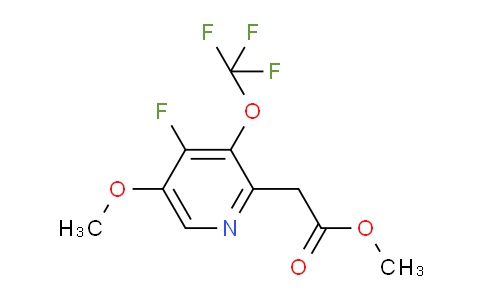 AM166968 | 1806180-61-9 | Methyl 4-fluoro-5-methoxy-3-(trifluoromethoxy)pyridine-2-acetate