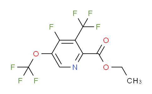 AM166970 | 1806722-97-3 | Ethyl 4-fluoro-5-(trifluoromethoxy)-3-(trifluoromethyl)pyridine-2-carboxylate