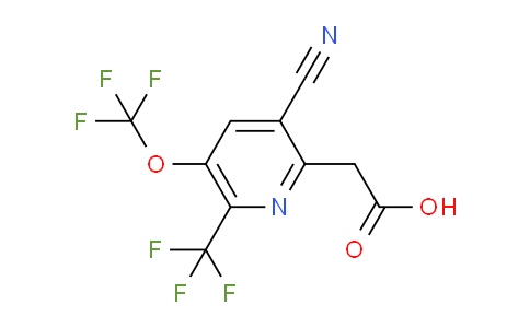 AM166972 | 1804624-33-6 | 3-Cyano-5-(trifluoromethoxy)-6-(trifluoromethyl)pyridine-2-acetic acid