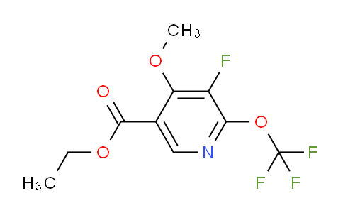 AM166975 | 1806178-18-6 | Ethyl 3-fluoro-4-methoxy-2-(trifluoromethoxy)pyridine-5-carboxylate