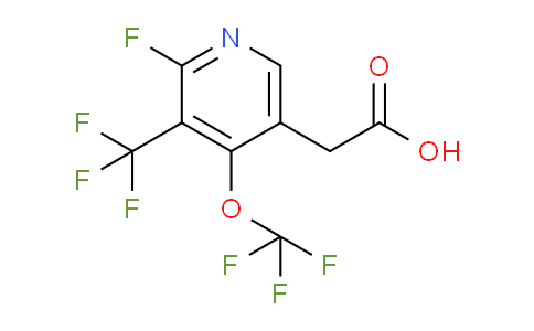 AM166981 | 1806028-04-5 | 2-Fluoro-4-(trifluoromethoxy)-3-(trifluoromethyl)pyridine-5-acetic acid