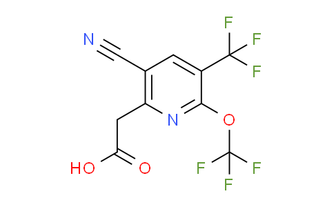 AM166982 | 1803667-33-5 | 5-Cyano-2-(trifluoromethoxy)-3-(trifluoromethyl)pyridine-6-acetic acid