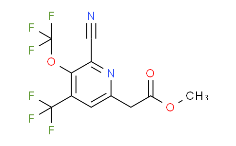 AM166985 | 1804299-11-3 | Methyl 2-cyano-3-(trifluoromethoxy)-4-(trifluoromethyl)pyridine-6-acetate