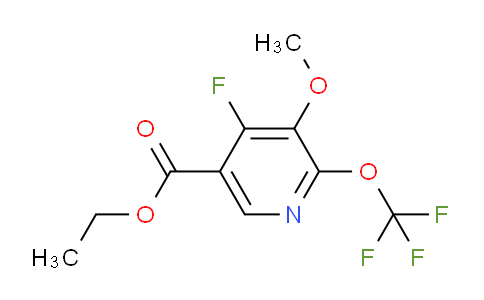 AM166989 | 1804790-56-4 | Ethyl 4-fluoro-3-methoxy-2-(trifluoromethoxy)pyridine-5-carboxylate