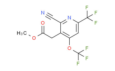 AM166994 | 1803667-46-0 | Methyl 2-cyano-4-(trifluoromethoxy)-6-(trifluoromethyl)pyridine-3-acetate