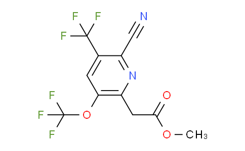 AM166995 | 1805923-79-8 | Methyl 2-cyano-5-(trifluoromethoxy)-3-(trifluoromethyl)pyridine-6-acetate