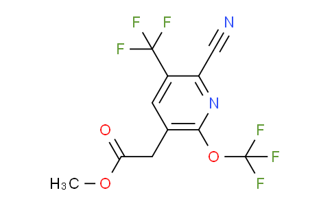AM166997 | 1804299-29-3 | Methyl 2-cyano-6-(trifluoromethoxy)-3-(trifluoromethyl)pyridine-5-acetate