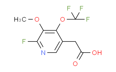 AM166999 | 1806255-54-8 | 2-Fluoro-3-methoxy-4-(trifluoromethoxy)pyridine-5-acetic acid