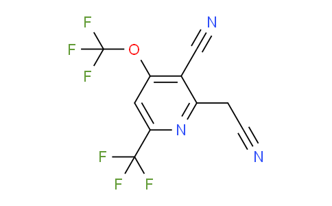 AM167011 | 1804321-74-1 | 3-Cyano-4-(trifluoromethoxy)-6-(trifluoromethyl)pyridine-2-acetonitrile