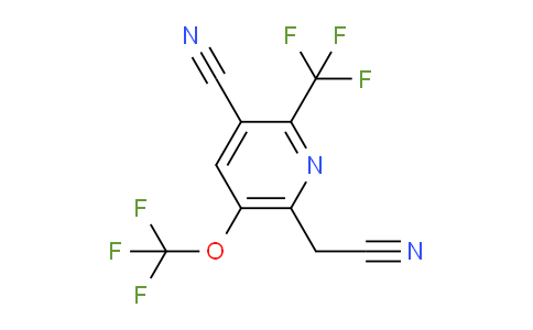 AM167013 | 1804807-52-0 | 3-Cyano-5-(trifluoromethoxy)-2-(trifluoromethyl)pyridine-6-acetonitrile