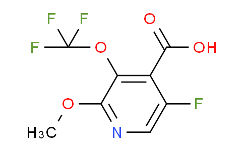 AM167014 | 1804328-39-9 | 5-Fluoro-2-methoxy-3-(trifluoromethoxy)pyridine-4-carboxylic acid