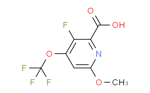 AM167015 | 1805954-39-5 | 3-Fluoro-6-methoxy-4-(trifluoromethoxy)pyridine-2-carboxylic acid