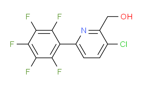 AM16702 | 1261505-69-4 | 3-Chloro-6-(perfluorophenyl)pyridine-2-methanol